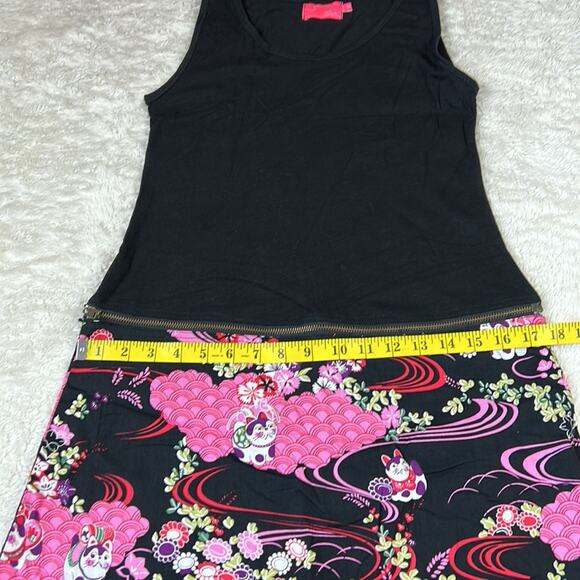 Saya drop waist zipper and cat dress, size small - Picture 8 of 8